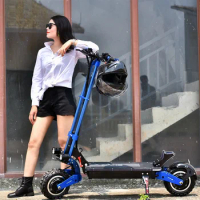Kk10s Long Range Motorcycle Moped E Scooter with Seat 5600W Powerful Fast Eu Warehouse Electric Scooter Adult