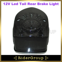 Black 12V Led Tail Rear Brake Light For Dax Chaly Monkey CT70 Z50A Z50 ST50 ST70 CF50 CF70 Parts