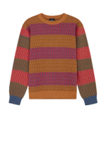 เสื้อสเวตเตอร์ผู้ชาย รุ่น M2R-804Z-V22605-19 สี Orange