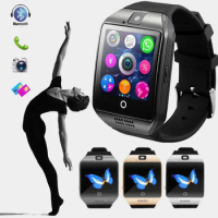 Relojes 2023 New Smart Watch Q18 Smartbracelet With SIM TF Card Camera Support Dial Call Answer Call Message Sync Smartwatch Ma