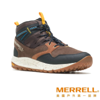 MERRELL NOVA SNEAKER BOOT BUNGEE WATERPROOF防水透氣保暖登山健行鞋 咖啡 男(ML067111)