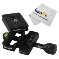 Haoge Quick Release Clamp +60mm Plate for Manfrotto Arca-Swiss RRS Sunwayfoto Ball Head