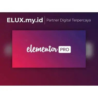 Elementor Pro & Core Wordpress Plugin Original Unlimited Domain Lifetime Tanpa Update