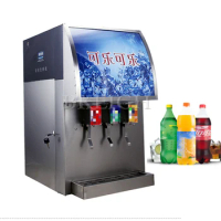 Restaurant Self-Service Beverage Equipment Coca Cola Soda Fruit Juice Dispenser