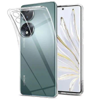 Transparent Silicone Phone Case For Huawei Honor 70 90 Lite 60 SE X9A X8A X8 X7A X6 Cover For Honor 90 Pro Back Shell Bumper