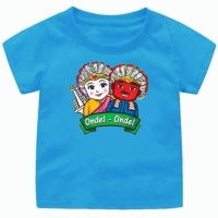 KAOS ONDEL2 JAKARTA ANAK BAHAN KATUN LEMBUT TIDAK PANAS