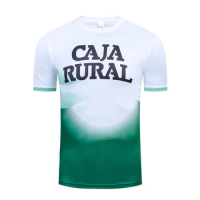 CAJA RURAL Cycling Team Jersey 2024 ITALIA Men's fashion Quick Dry Running Tshirt Bike Maillot Sports Football Jersey Clothing