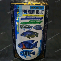 AKARI PREMIUM BLUE, RED, YELLOW CICHLID TROPICAL 100GRAM