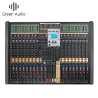 GAX-TFB20 New TFB series mixer 16-channel stage DJ mixer with sound card four group output AUX audio mixer