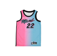 【毒】美國代購 NIKE 絕版 吉米巴特勒 士官長 SW 漸變雙色球衣 NBA 邁阿密熱火 東區冠軍 老八傳奇 送NBA手環【領券折222｜Cube卡+APP下單最高10%回饋】