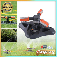 BARU Garden Sprinkler Automatic 360 Rotating 3 Head Air Taman