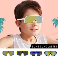 【SUNS】MIT兒童休閒墨鏡  國小國中適用運動太陽眼鏡  防風鏡  PC防爆鏡片  抗UV40