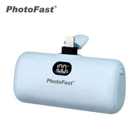 【最高22%回饋 5000點】       【PhotoFast】Lightning Power 口袋電源 5000mAh-藍莓優酪(藍)