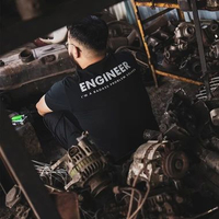 ENGINEERING | KAOS BAHAN 100% KATUN DINGIN MODEL ENGINEER BAHAN NYAMAN COCOK UNTUK KAOS KERJA DAN KA
