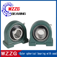 WZZG Outer Spherical Bearing UCPA205 Mounted And Inserts Bearings With Housing Pillow Blocks