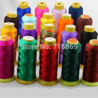 Multi colors 2pcs 460m/Row 0.5mm 6-ply Waxed Acrylic Fiber Cord For Bracelet &amp; necklace Stringing cord , Macrame Cord, Thread