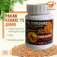 Pakan Burung Kenari YS Yorkshire Makanan Burung Juara | Kemasan 200g YS Yorkshire