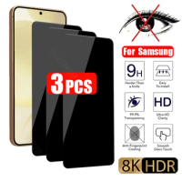 3PCS Privacy Screen Protector for Samsung S21 S20 FE 5G A72 A52 A32 Anti-spy Glass for Samsung A73 A53 A33 A23 A52S 5G A70 A50