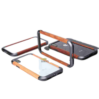 iPhone 金屬+木頭邊框 高質感手機保護殼 i11 Pro Max SE2 XR X/XS MAX i6 i7 i8