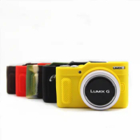 Soft Silicon Rubber Case Cover Frame Body Protector for Panasonic Lumix DC GF10 GF90