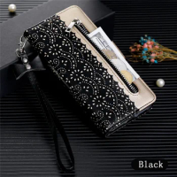Zipper Leather Case For Samsung Galaxy S23 S21 S20 FE S22 Ultra 5G S10E S10 Plus S9 S8 S7 Edge Flip Wallet Flower Case Cover
