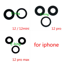 20Set For Iphone 12 Pro Max Mini Rear Back Camera Glass Lens Cover With Ahesive Sticker