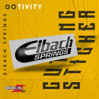 Cutting Sticker EIBACH SPRINGS