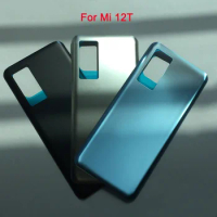 Battery Back Cover For Xiaomi Mi 12T Pro Mi12T 5G Rear Glass 3D Back Housing Door Case Xiaomi Mi 12T Back Battery Cover