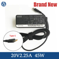 45W Type C AC Adapter for Lenovo S330 C330 C630 100e 300e 500e Ideapad S330 D330 D330 20V 2.25A Laptop Charger Power Supply