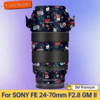 For SONY FE 24-70mm F2.8 GM II Lens Sticker Protective Skin Decal Film Anti-Scratch Protector Coat SEL2470GM2 2.8/24-70 GM2 II