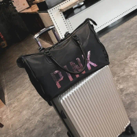 PROMO - TAS FITNESS/ TRAVEL VICTORIA SECRET BLINK PINK