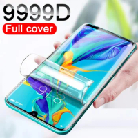 Full cover screen protector for huawei honor 20 Pro 30 10 9 lite hydrogel film p smart 2018 2019 p30 p40 lite y6 y7 y9 pro