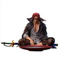 12cm Anime One Piece Shanks Figure Shanks with Sword PVC Action Figures GK Statue Collection Model Toys Gifts