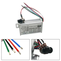 Areyourshop 12V 24V Max 20A PWM DC Motor Stepless Variable Speed Control Controller Switch