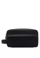 MANGO Man Zipped Pebbled Cosmetic Bag