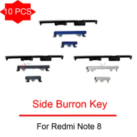 10Set For Xiaomi Redmi Note 8 8 pro Side Power Key Switch Volume Button Replacement Repair