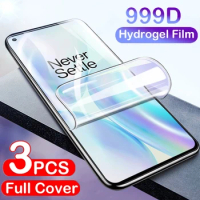 3PCS Hydrogel Film For OnePlus 10T 9RT 10R 10 Pro Screen Protector For OnePlus ACE Pro 8T 7T Pro Nord 2T CE 2 Lite 5G Gel Film
