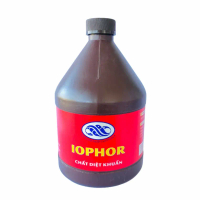 IOPHOR - CHẤT DIỆT KHUẨN AO NUÔI - CAN 2 LÍT việt nam thuốc diệt khuẩn bể cá chaikiềm diệtnấm