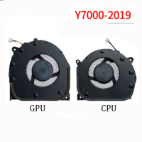 New Original Laptop CPU GPU Cooling Fan FOR LENOVO Legion Y7000-2019 1050 PG0 GTX1060Ti GTX1050