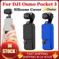 Silicone Case Cover For DJI Osmo Pocket 3 Protective Case Shell Anti-Scratch Soft Sleeve For DJI Osmo Pocket 3 Gimbal Camera