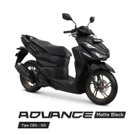 Honda New Vario 125 eSP CBS ISS + Alarm & Answer Back [JABODETABEK] Sepeda Motor black Depok