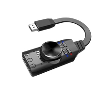 GS3二代 7.1聲道 USB外接音效卡 單/雙耳機麥克風 免驅動 環繞立體聲 音源卡 遊戲 英雄聯盟 絕地求生