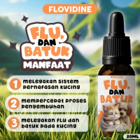 Obat Flu Dan Batuk Kucing & Anjing by Flovidine | Obat Flu Kucing | Obat Pilek Kucing | Obat Batuk K
