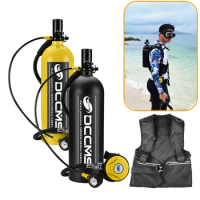 Scuba Diving Oxygen Tank, Mini Scuba Diving Equipment, 30 Minutes, 2L