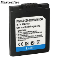 Wholesale CGA-S001 S001E DMW-BCA7 3.7V 700mah Replacement Battery for Panasonic Lumix DMC-FX1EG, DMC-F1PP, DMC-F1S, DMC-FX5 Cell