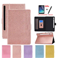 Glitter Case For Samsung Galaxy Tab S8 S7 11 inch 5G Cover SM-X700 SM-X706 SM-T870 SM-T875 Funda Tablet Protective Coque +Gift