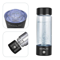 【HANLIN】MCUPH2 健康電解水隨身氫水瓶(USB 富氫水杯 氫水 保健電解杯 水素水生成器 富氫離子 太空杯)