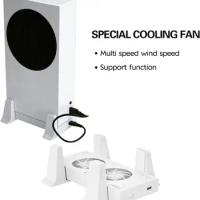 Cooling Stand Compatible with Xbox Series S, Cooling Stand Compatible with Xbox Series S, for Xbox Series S Fan Base Main Engine