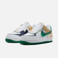 【NIKE 耐吉】休閒鞋 氣墊 解構_女_白色_W AF1 SHADOW(DZ1847102)
