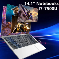 i7 Laptop 14.1 Inch Intel Core i7-7500U Windows 11 Portable Laptop Computer 20GB RAM 1TB/2TB SSD 1920*1080 Notebook Computer PC